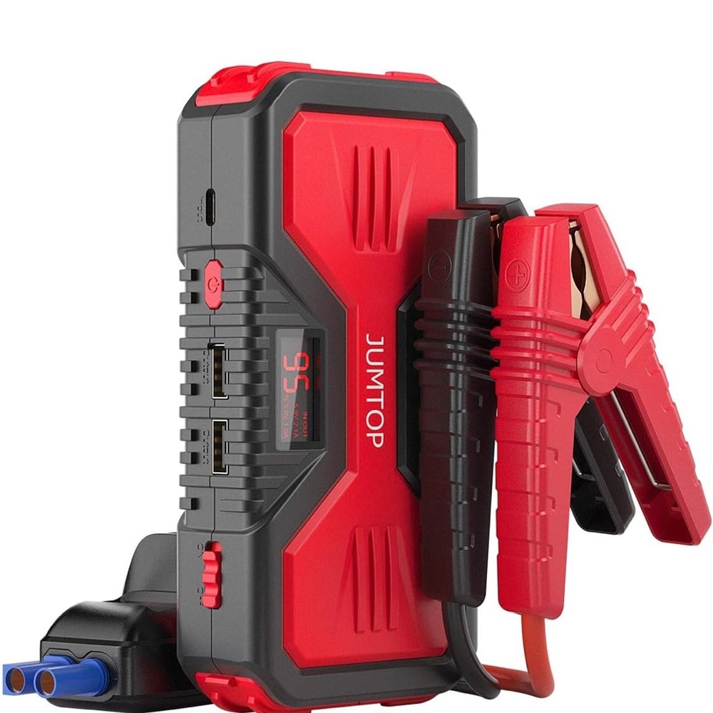 Red and Black Jump Starter 
BRAND NEW ‼️‼️‼️‼️‼️ - Picture 2 of 8
